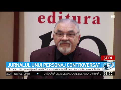 Dinu Săraru a lansat un volum de memorii