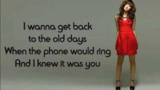 2) Get Back - Demi Lovato (Lyrics)