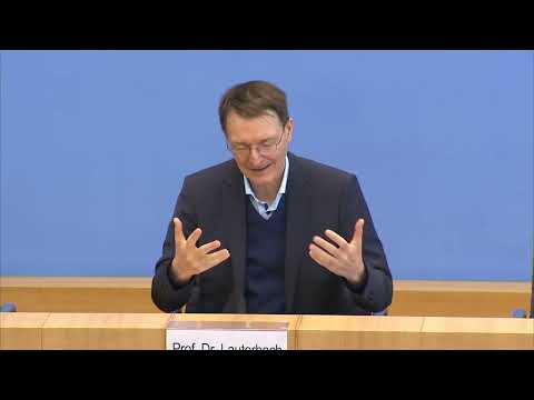 Bundesgesundheitsminister Prof. Karl Lauterbach zur aktuellen Corona-Lage am 11.03.2022
