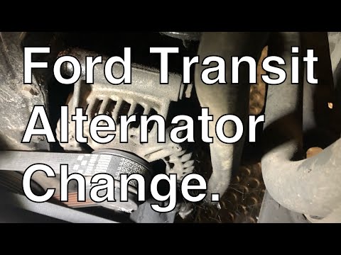 Ford Transit Alternator Removal - Tips and Tricks for doing it yourself.