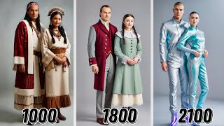 The Evolution of American Fassion | From 1000 to 2400 | 4K