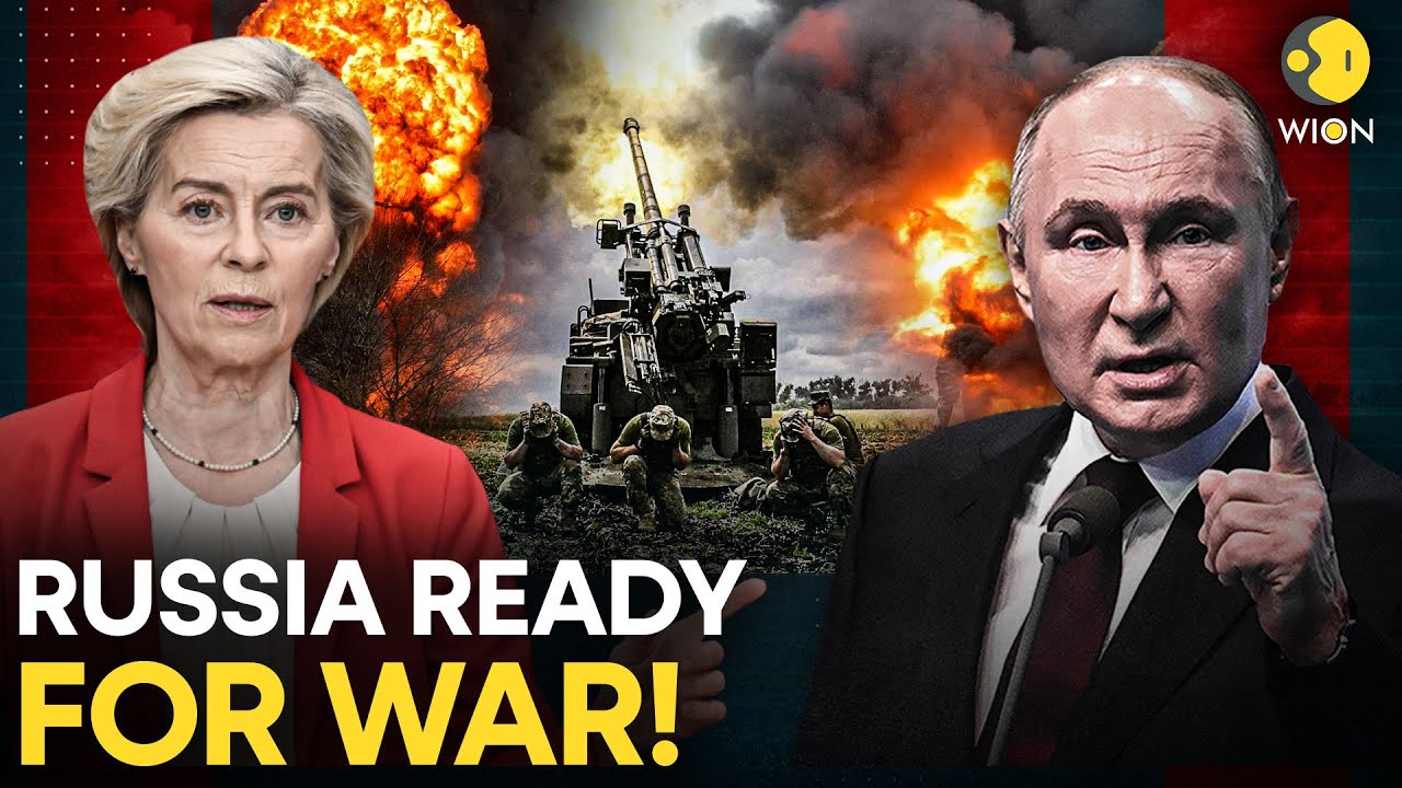 Russia-Europe War LIVE: Putin’s BIG  Ultimatum to Europe, Warns ‘We’re Ready for War!’ | WION Live