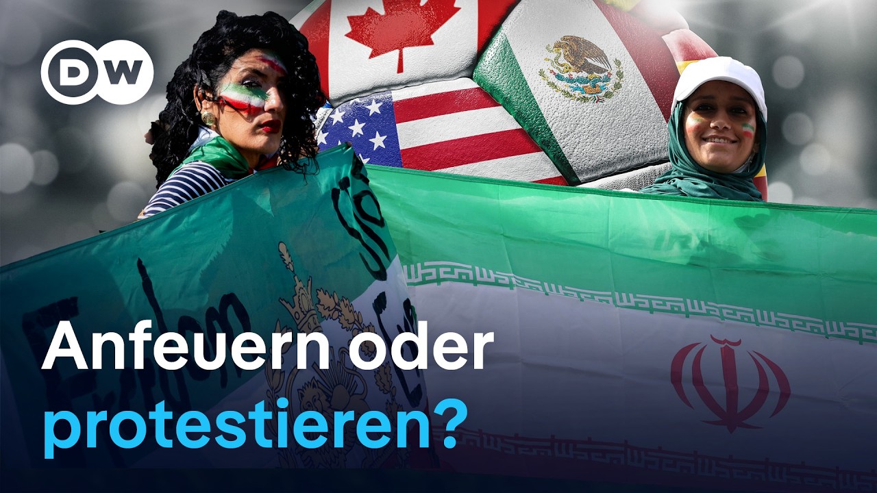 Die iranische WM-Mannschaft zwischen Fans und Protesten in den USA | DW Reporter