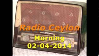 Radio Ceylon 02-04-2014~Wednesday Morning~01 Film Sangeet-1