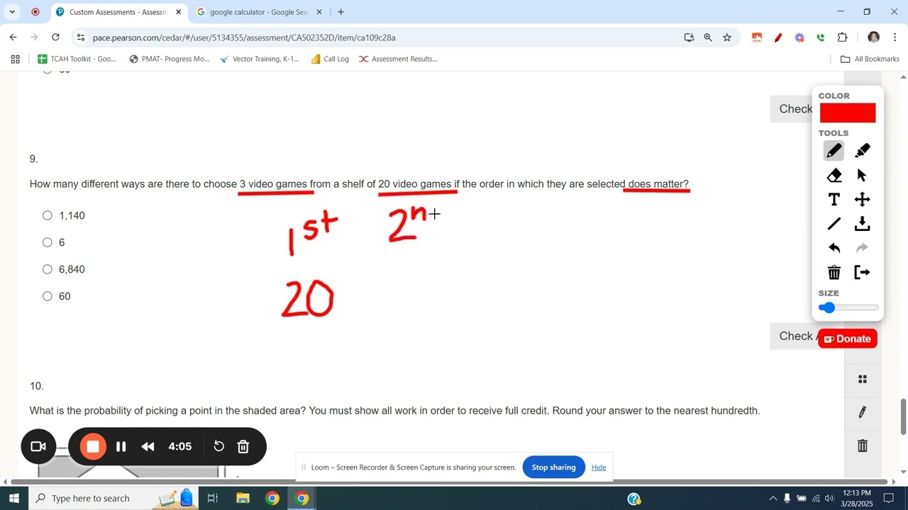 Unit 9 Sample Work Question 9