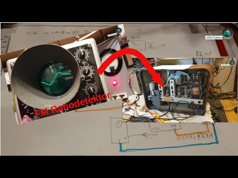 Tube radio adjustment - sweeping the FM IF amplifier / Part 1