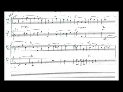 L. v. Beethoven, Allegretto Op. 14 n. 1, (transcr G Sollazzi)  soprano & tenor recorder