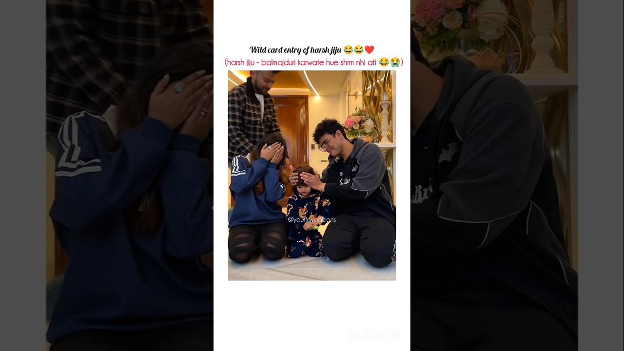 the way nischay close asher's eyes 😭❤️ #shorts #triggeredinsaan #viral #ruchikarathore #wanderershub