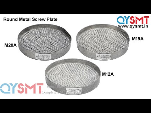 Ms mild steel round metal screw plate, for industrial, lifti...