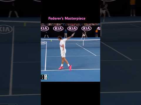 Onehanded Backhand Down The Line #Federer