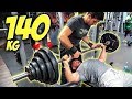 140 kg di PANCA PIANA da POWERLIFTER ( validi )