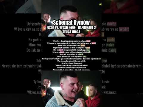 Frosti Rege vs. Oxon - RAPNOKAUT 3 (Schemat Rymów runda druga Part 3)