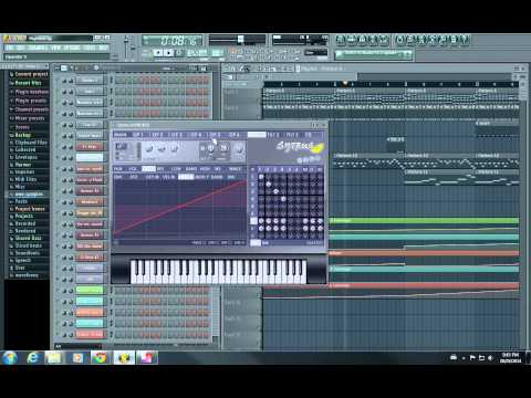 Fl Studio 11 Progressive House Synth Tutorial (Sytrus) (Free Downloads Included!!)