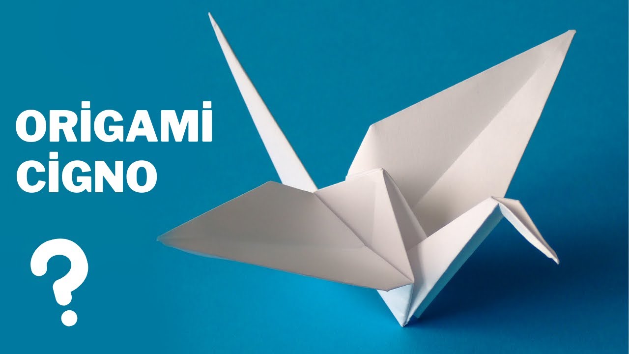 Watch Now Come piegare gru di carta Origami CİGNO (facile) Come piegare gru di carta Origami CİGNO (facile)