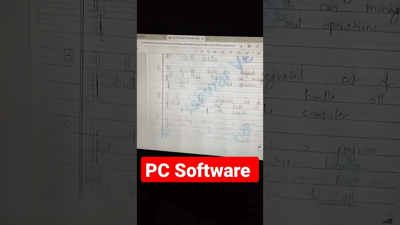 Download Pc software Handwritten notes. #pcsoftware #notes #download #handwritten #i1coding