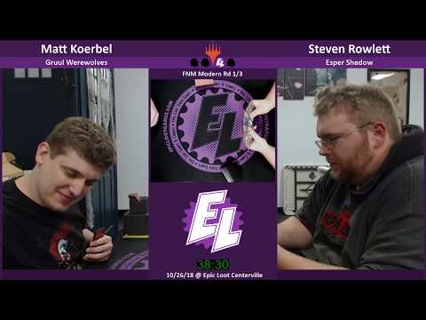 Featured Matches - Modern: Gruul Wolves vs Esper Death's Shadow