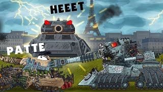 Is Matilda finished? Ratte vs GrossShturman - Cartoons about tanks