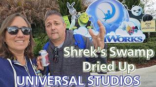 Shrek's Swamp At DreamWorks Universal Studios, Florida, Is All Dried Up!
