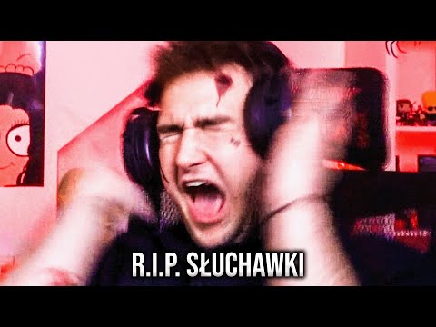 😨Moje słuchawki nauczył się latać....😭