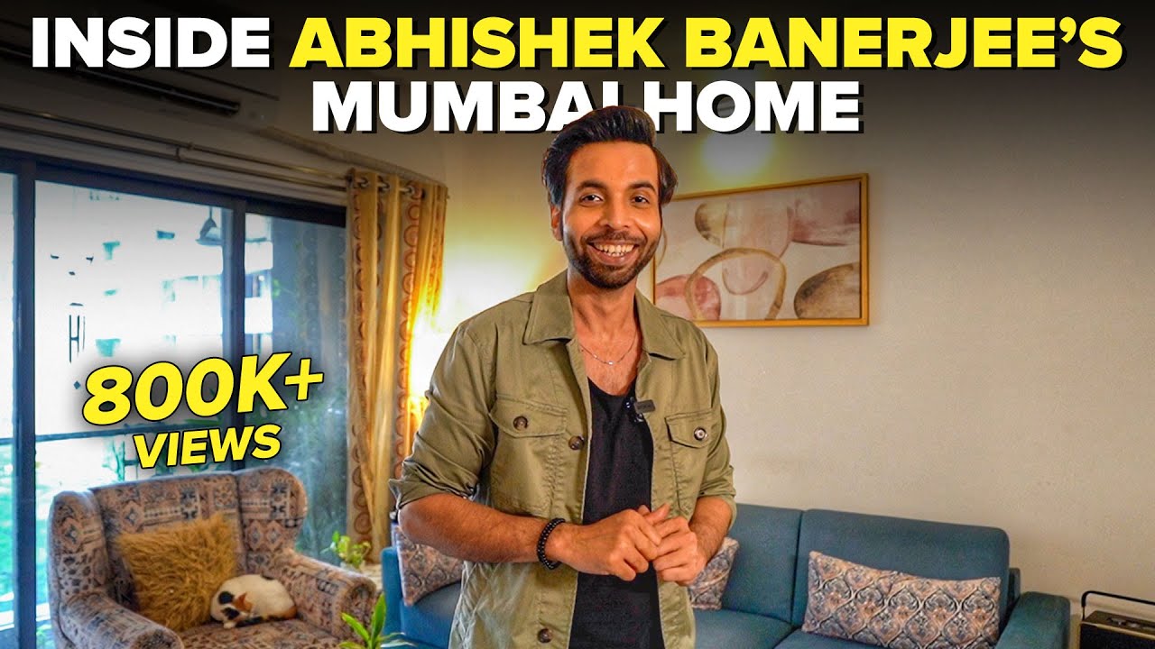 Inside Abhishek Banerjee's Mumbai Home | Mashable Gate Crashes | EP29