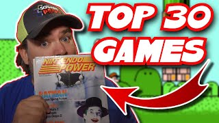 Nintendo Power's Top 30 NES Games of February 1990!