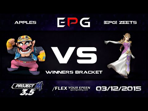 ePG Monthly - Apples (Wario) Vs. [ePG]Zeets (Zelda, Roy) SSBPM (Winners R2) - Project M