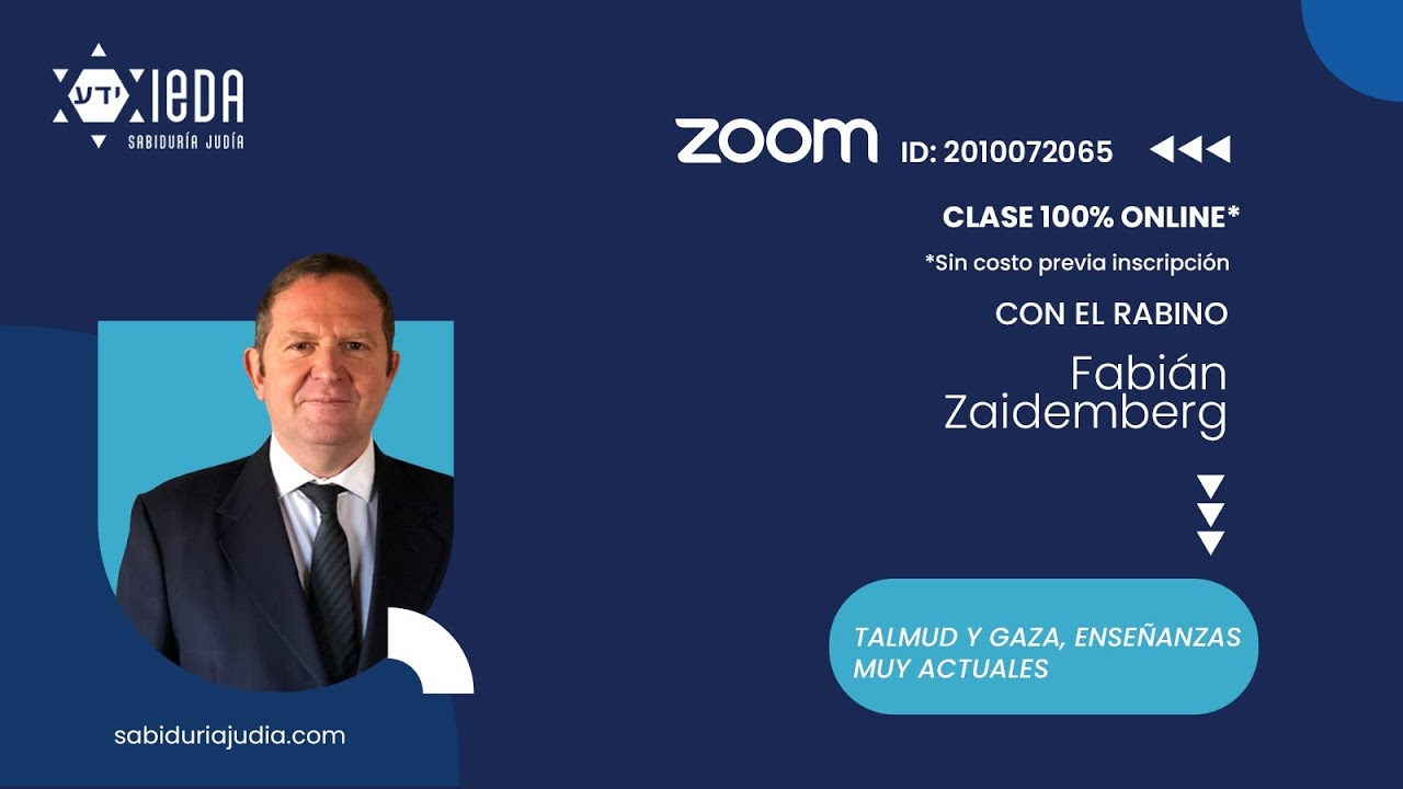 TALMUD Y GAZA, ENSEÑANZAS MUY ACTUALES