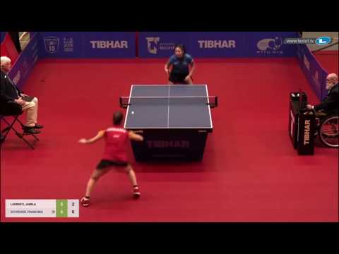 Franziska Schreiner (GER) vs Jamila Laurenti (ITA) | JGS Rd 4 | 2019 Europe Youth Top 10
