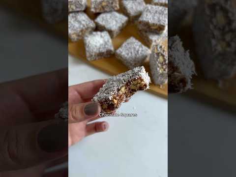 Chocolate Squares 🍫🍫🍫 #chocolate #yummy #recipe #easytomake