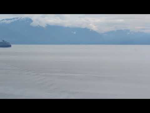 Thumbnail for Ruby princess cruise in Alaska passing by other Cruise ship and gorgeous views 1