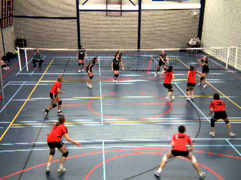 VC Houten Dames 1 vs Go '97 2 11-11-2011 deel 2