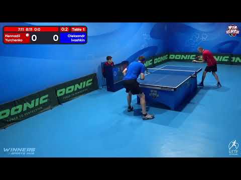 19:30 Hennadii Yurchenko (0:3) Oleksandr Ivashkin West 3 WIN CUP 14.10.2022 | TABLE TENNIS WINCUP
