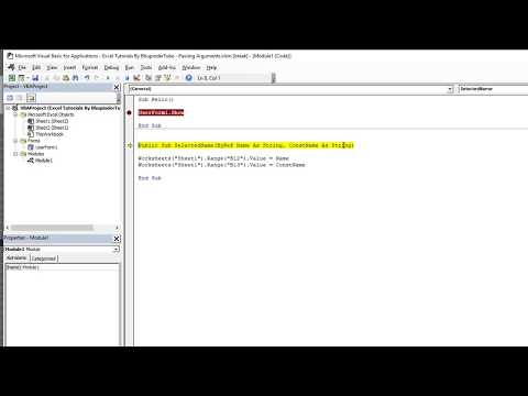 Passing Arguments by Value and by Reference in Visual Basic Excel