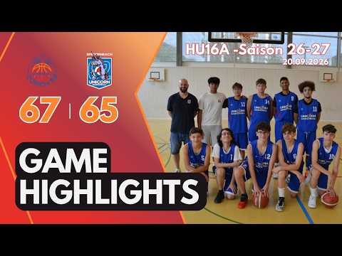 U16 - Away Game Highlights vs. BC Zürich 93 (20.09.2026)