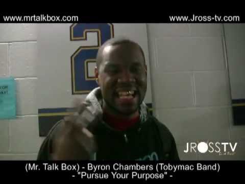 James Ross @ Byron Chambers - (Mr. Talk Box / TobyMac Band)  -  www.Jross-tv.com