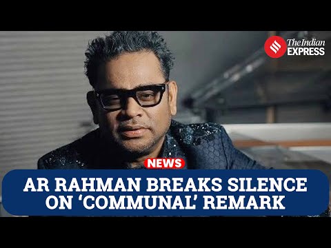 AR Rahman Responds to Controversy Over “Communal”Remark:Never Wished To Cause Pain"