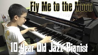 Fly Me to the Moon - Jacob Koller Arrangement - 10 Year Old Kid Hikaru Kajita