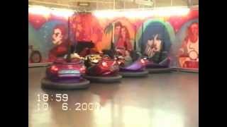 preview picture of video 'Aruna & Suraj Sharma in Bumper Car in Uppsala Tivoli Garden Amusement Park June 10, 2000'