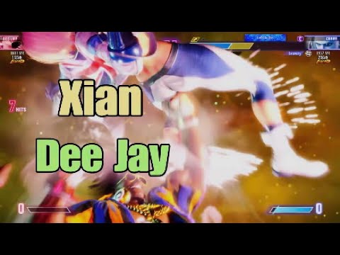 Street Fighter 6 Xian (Dee Jay) Vs Bravery (Cammy)