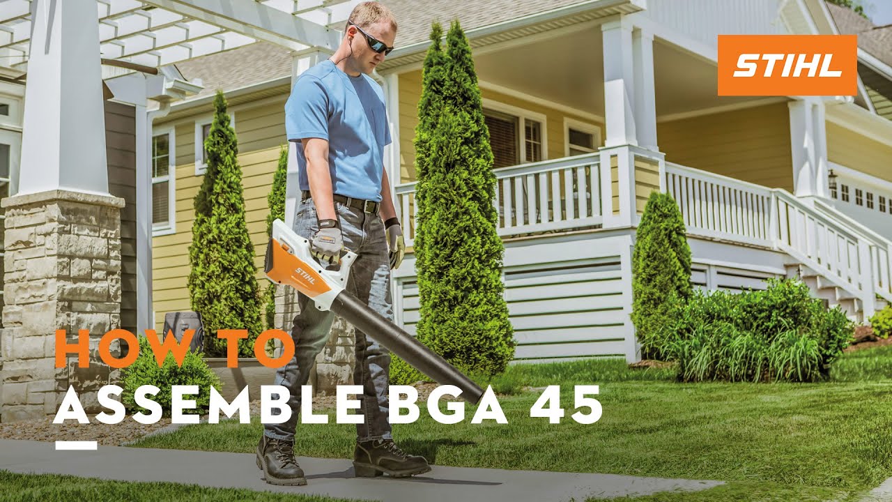 How to Assemble: BGA 45 | STIHL Tutorial