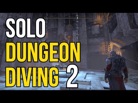 ESO SOLO Dungeon Diving 🗡🛡 - HYBRID TEMPLAR Edition!