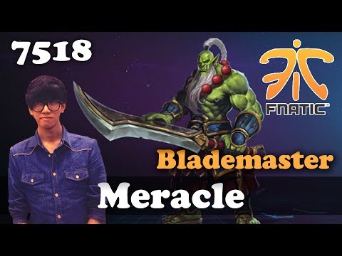 Meracle Blademaster Juggernaut | 7542 MMR Dota 2