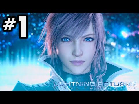 Lightning Returns Gameplay Walkthrough Part 1 - Intro Cinematic Opening - The Ark [HD]