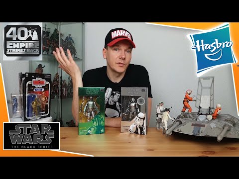 Boba Fett & Stormtrooper Carbonized Review | Hasbro Star Wars 40th Anniversary | Comic Toy Hunter