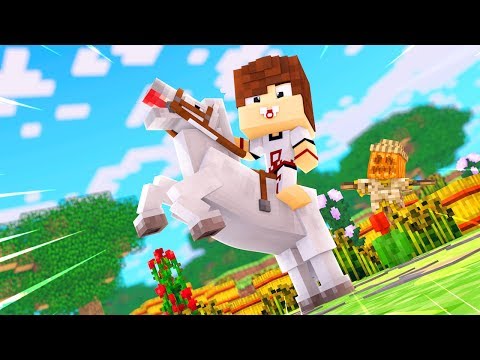 CORRI COM O CAVALO MAIS RÁPIDO DO MUNDO !!! - MINECRAFT