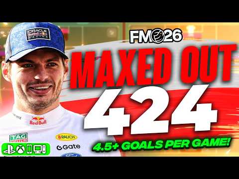 The Most BROKEN 4-2-4 Tactic in FM26! (98% Win Rate) | Best Tactics