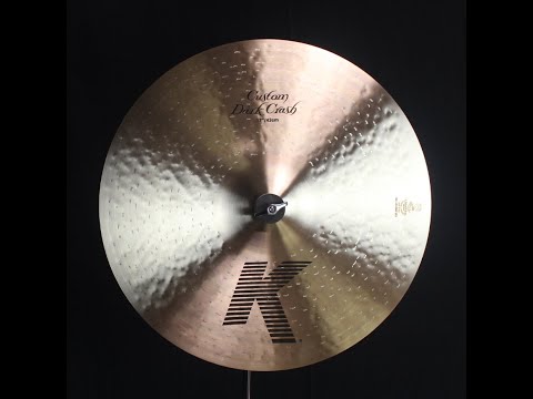 Zildjian 17" K Custom Dark Crash - 1167g (video demo) image 2