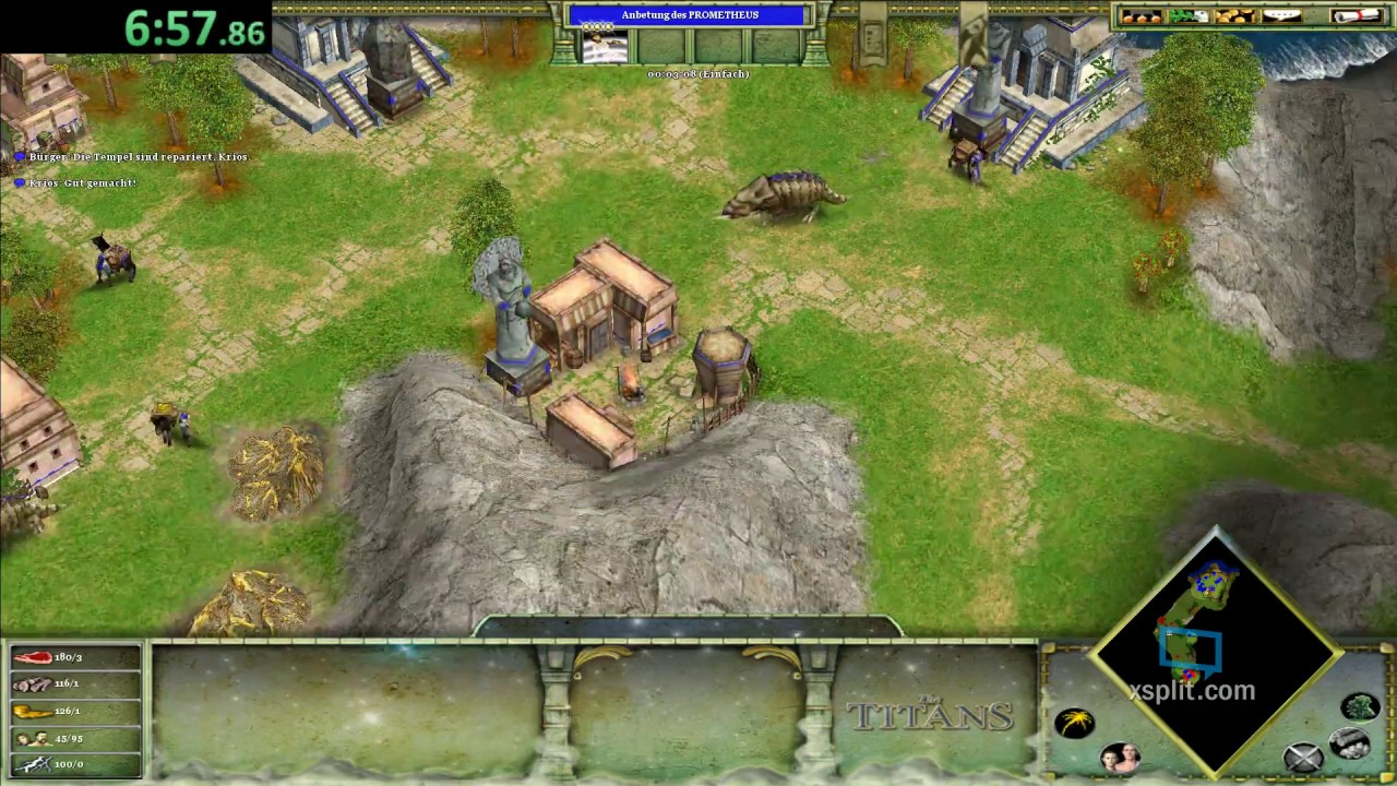 Age of Mythology:The Titans Speedrun in 1:49:16