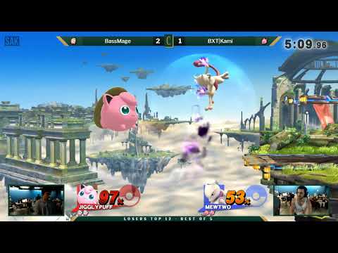 Chronicles: 3, 2, 1! - Losers Top 12 - BassMage (Jigglypuff) vs BXT|Kami (Mewtwo)