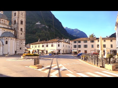 ★ 2x🎥 🇮🇹Tirano - 🇨🇭St. Moritz cab ride with rear view, Italy to Switzerland [10.2019]